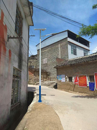 海南省?？谑旋埲A區(qū)太陽能道路燈捐贈項目
