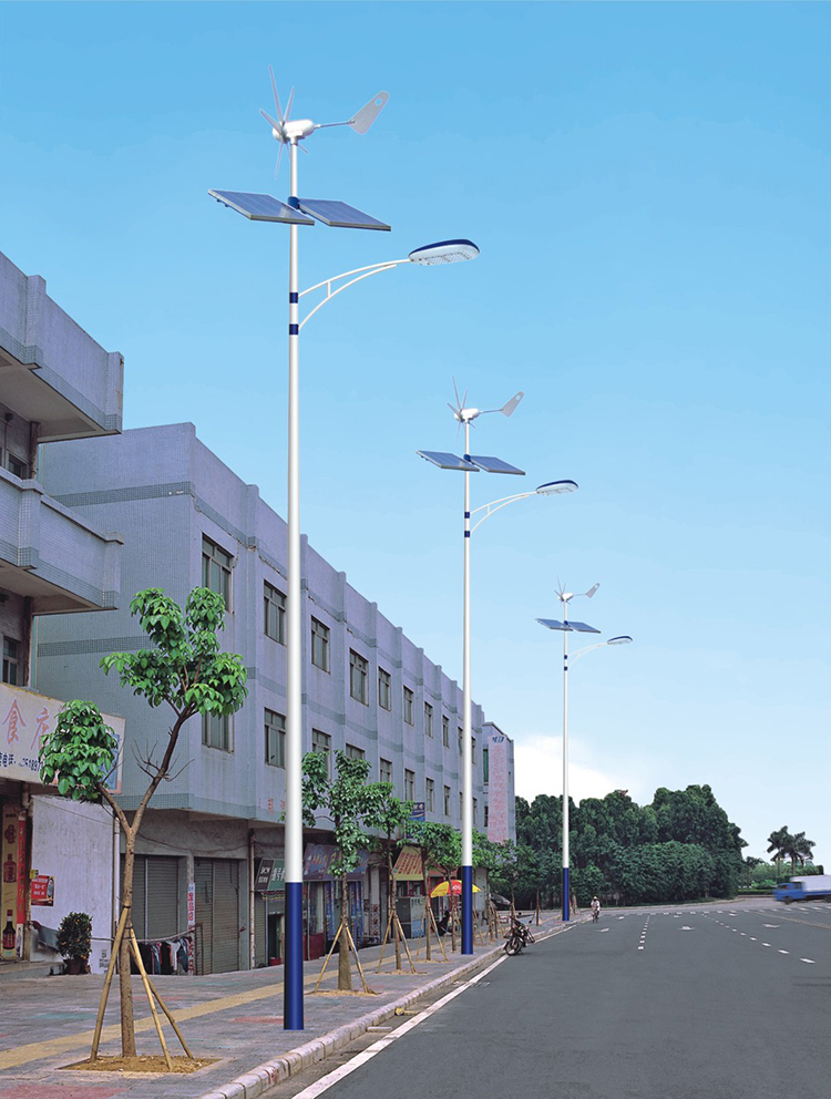 風光互補太陽能路燈_led太陽能路燈_太陽能路燈廠家