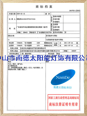 商標(biāo)檔案