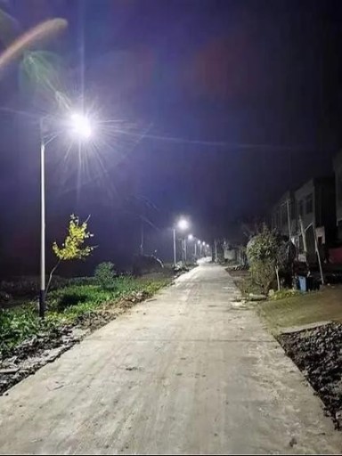 民生路燈項(xiàng)目成為一道美麗的風(fēng)景線