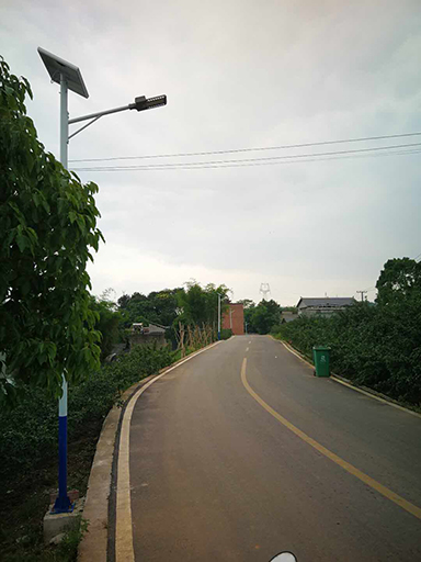 重慶農(nóng)村太陽能路燈照明江津區(qū)幾江鯉魚石街工程項(xiàng)目