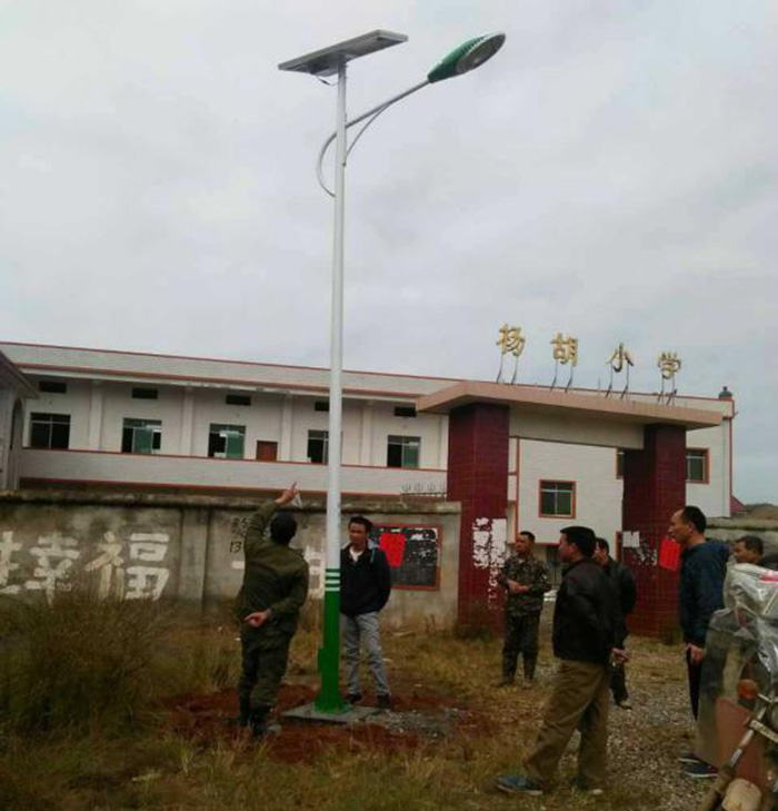 楊湖小學太陽能路燈