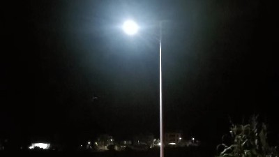 惠州惠東范和村167盞舊路燈換新，照亮村民回家路